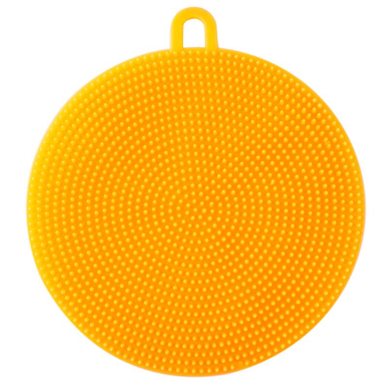 Silicone Non-Stick Dishwashing & Vegetable Cleaning Brush