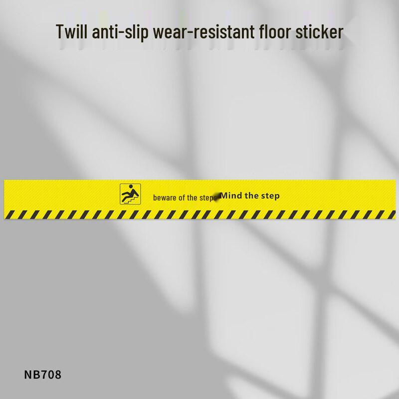 Caution Steps Anti-slip Stair Sticker