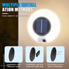 Modern LED Solar Wall Lamp Outdoor PIR Motion Sensors Waterproof Light Courtyard Decoration Lightsporch Garden Fence Path Lights
