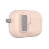 Earbud Protective Case for AirPods Pro 3 Charging Case Portable Shockproof Wireless Earphone Cover Protector Shell Skin with Lock Phone Holder