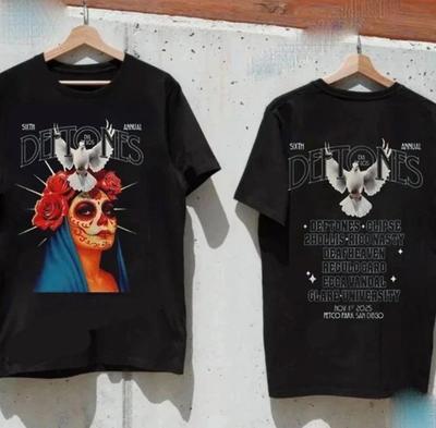 Deftones Sechstes Jährliches Dia De Los Deftones 2025 San Diego T-Shirt