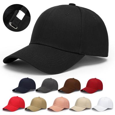 Spring Autumn Cap Men Solid Color Baseball Cap Women Sunshade Cap Summer Ponytail Panama Cap Snapback Hat Sun Visor Hat