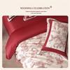 Mercury Home Textiles Dragon Phoenix Bliss Four-Piece Bedding Set