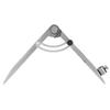 200mm Wing Leather Divider Rotating Tool Spacing Compasses Edge Area