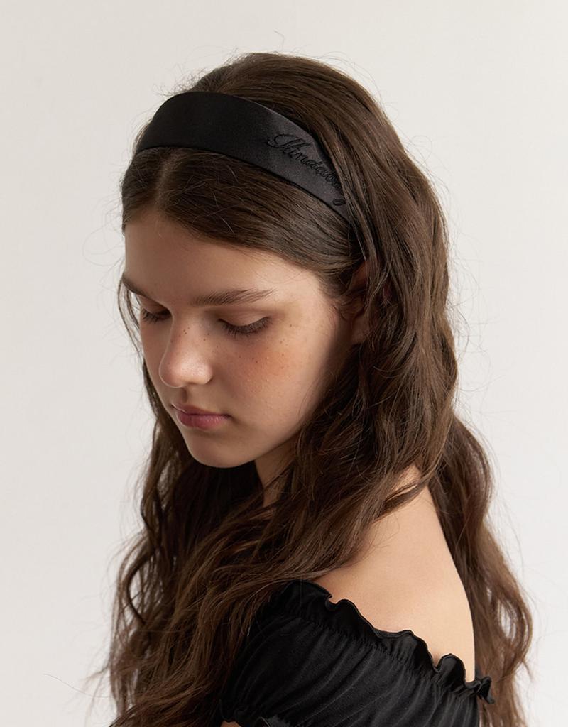 Kindababy Classic Satin Hairband - Black