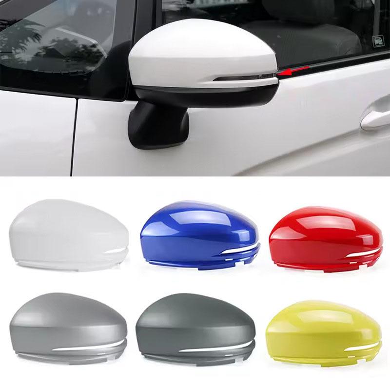 Protective Cover For Honda Fit Jazz Shuttle City GK5 GM6 2014- Side Mirror Housing Cover Replacement Accessories