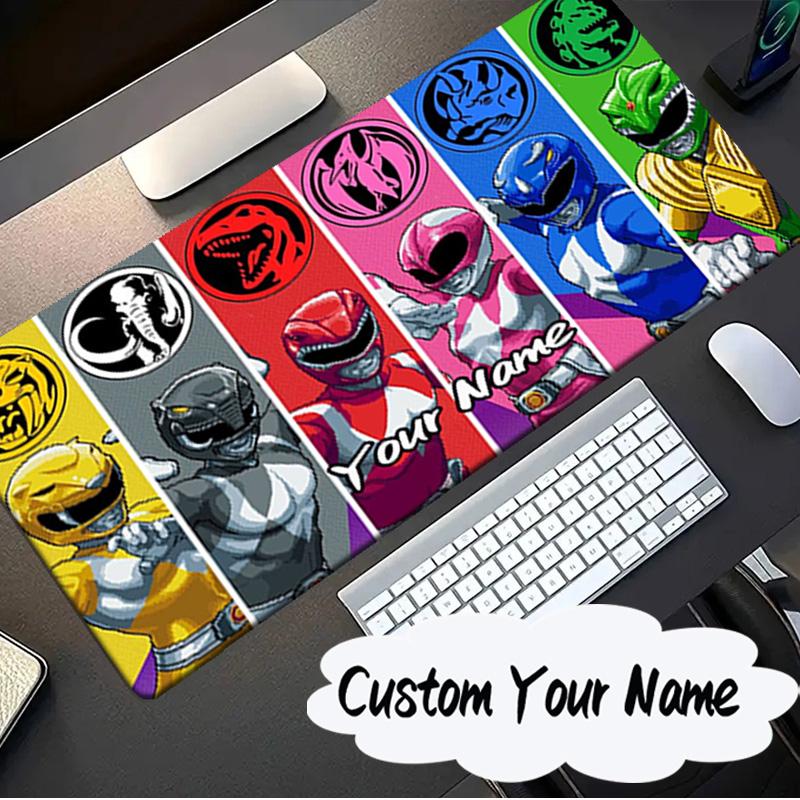 Custom Name Mouse pad Rangers Team-up Mouse pad, Gaming Mouse Pad, keyboard pad, Desk Decor for computer notebook Fan Birthday Gift