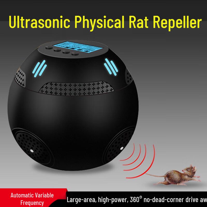 Smart High-Power Ultrasonic Mouse Repeller