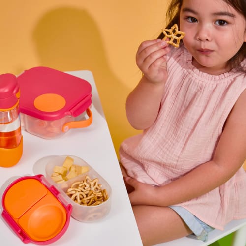B.box (Bee Box) Small Capacity Lunch Box for Kids, Leak-Resistant, Fruit, Dishwasher Safe [Authentic B.box Product] [Snack Box]