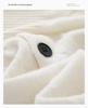 Women's Trendy 100% Wool Cardigan Coat - Large Button, Soft Fluffy, Solid Color, Loose Open-Front Sweater Outerwear for 2025