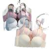 South East Asia Vietnam Thailand Women Traceless Vest Comfortable Gathering Side Collapse Bra Underwear South East Asia