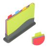 4PCS Thickened Design Chopping Board PP Food Chopping Block Cutting Board  Food Preparation