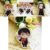Cartoon Harry Potter Snape Malfoy George Bill Movie Character Pendant Keychain For Gift Giving And Travel Souvenir