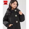 IEF Women's 2024 Winter Fashion Petite Hooded Down Jacket