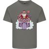 Biker Santa Christmas Motorcycle Motorbike Unisexs Light Cotton TShirt
