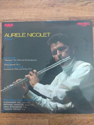 LP Record AURÈLE NICOLET - Oedoen Partos* / Paul Ben-Haim / Jo SRA2585 RCA Red Seal Japan Obi Classical Used
