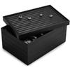 Multi Compartments Jewelry Display Tray Stackable Jewelry Drawer Inserts  Dresser