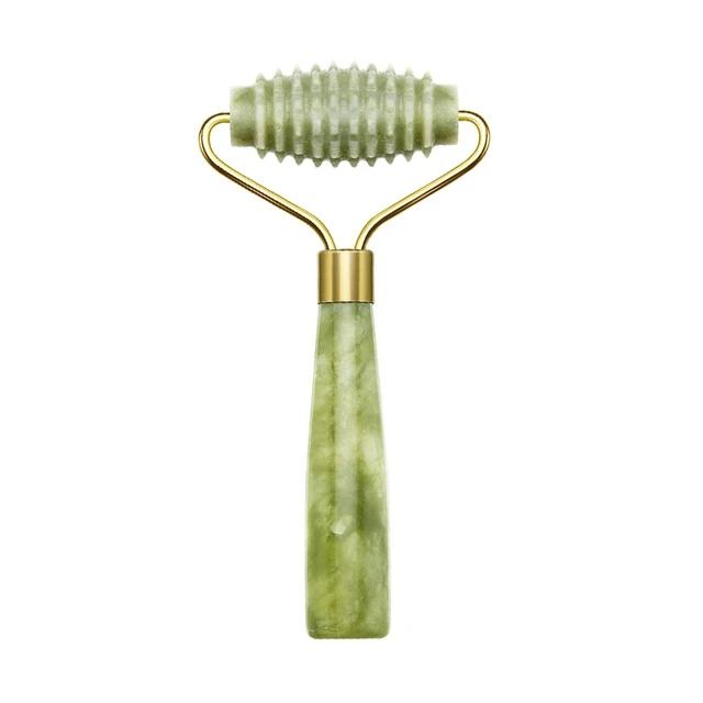 

Natural Xiuyu Jade Roller Natural Stone Gouache Scraper Massager Facial Anti Wrinkle Lifting Beauty Skin Care Body Slimming