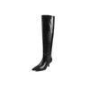 Korean version of fashion high-end high boots 2025 autumn new pointed stiletto sleeve one-pedal fashion boots women
