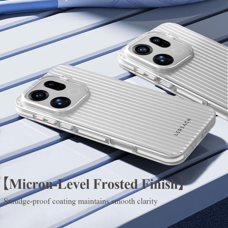 TOC Icicle Series Ice Mist Double-Sided Non-Slip Phone Case For OPPO Find X9 Pro, Anti-Yellow PC Shockproof Cover