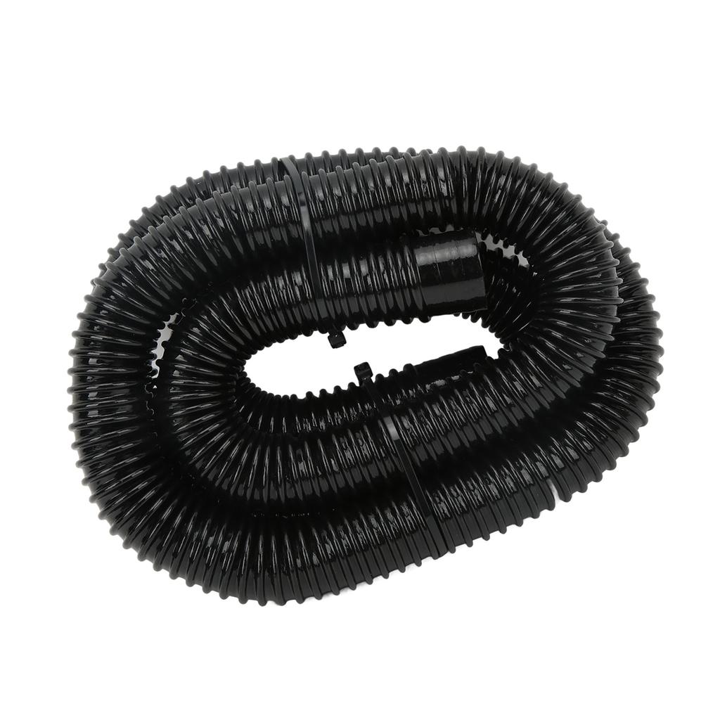 Marine Bilge Pump Installation Kit with Hose Clamps Thru Hull Fitting for Boats Yachts RVs Black 1 1 8in