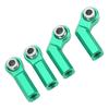4PCS Metal Ball Joints for 110 RC Car M4 Thread 7.0mm CW Link Rod End Ball Heads 2 Elbow 2