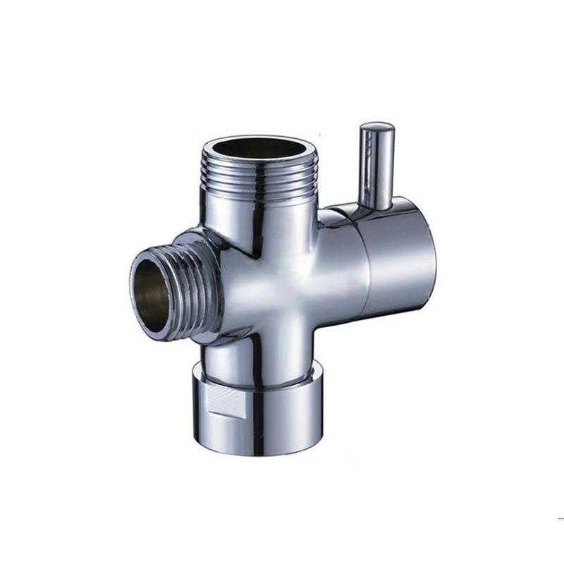 FengZhi 1-in-2-out Copper Water Diverter Valve