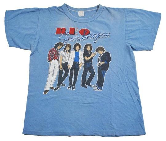 REO Speedwagon blue short sleeve t-shirt S-5XL QT5742 XXXXL
