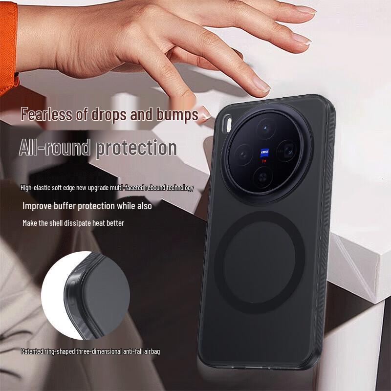 ESCASE Magnetic Anti-Drop Phone Case for Vivo X300 Ultra
