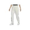 Nike Letter-Tie Cuff Fleece-Lined Casual Knit Joggers Women Bottoms White FV4013-133