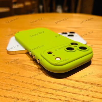 Protezione Fotocamera Caramella Silicone Liquido Morbida Custodia Per Per Iphone 17 Pro Max 11 12 13 14 Plus 1 16 XR XS X Paraurti Spesso Cover