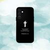 J-Jesus B-Bible Verse Phone Case For Samsung  A73,72,71,A52,51,40,41,A22,A32,31,A13, Soft Black Shell