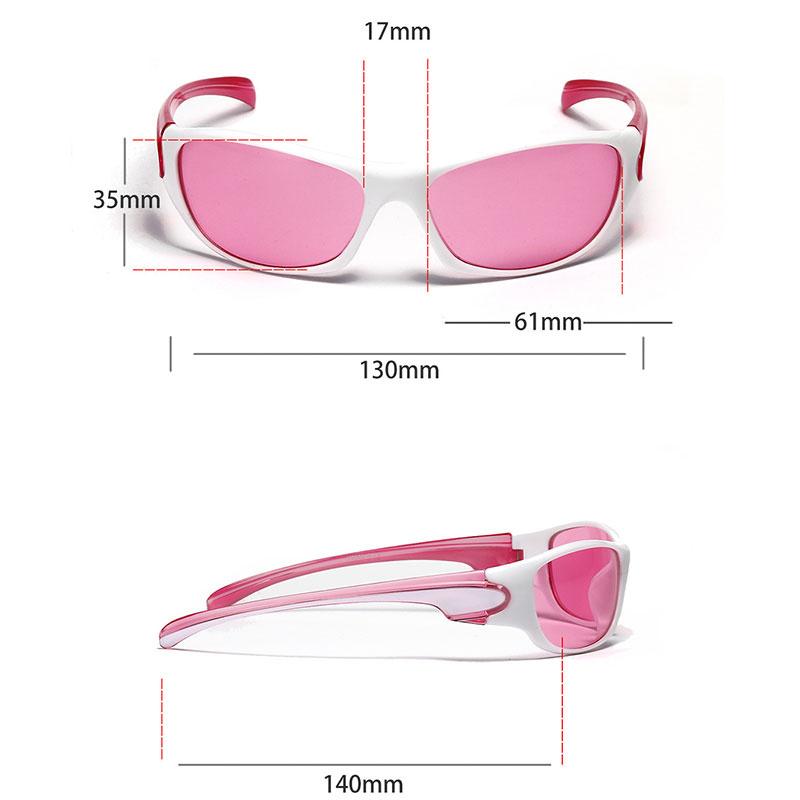 

Солнцезащитные очки Y2K Millennial Color Punk для женщин и мужчин as the picture