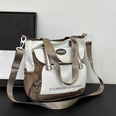 Damen Tragetasche, Handtasche für den täglichen Gebrauch mit großem Fassungsvermögen, Reise-Bucket-Umhängetasche, modische Umhängetasche, Campus-Schultaschen, Umhängetasche