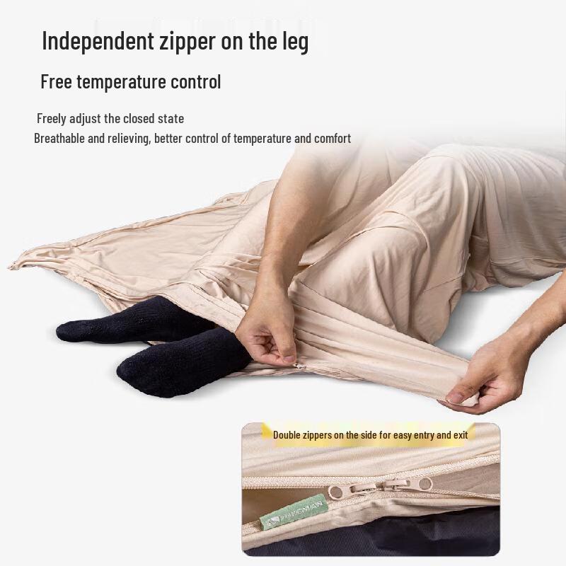 Portable Hotel Travel Sleeping Bag Liner