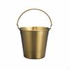 Stainless Steel Snack Bucket Korean Aesthetic Serving Multipurpose French Fry