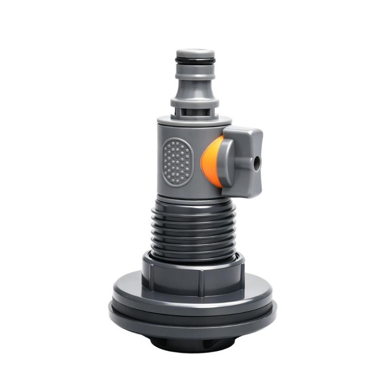 Not drop PVC Container Part With Orange measure Control For Outdoor Water Management