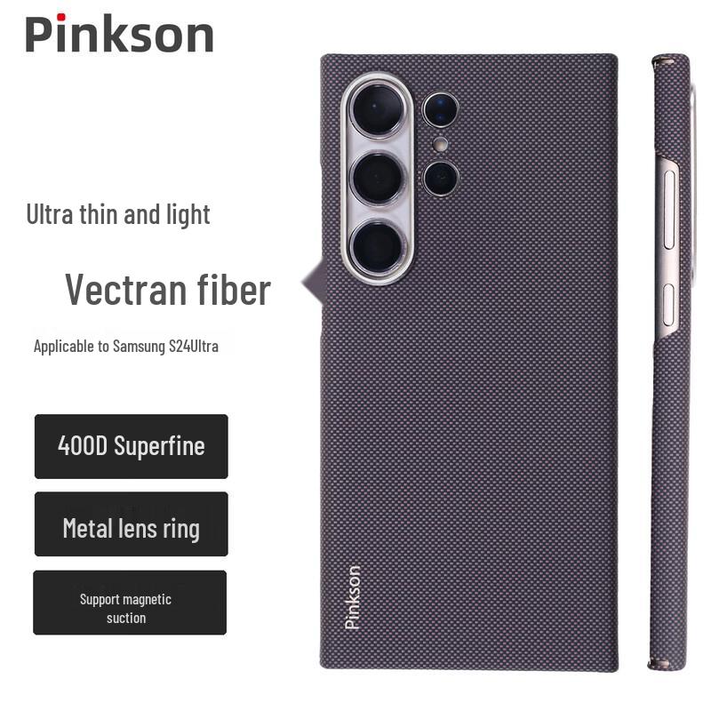 

Pinkson Vectran Fiber Phone Case for Samsung S24 Ultra Samsung S24 Ultra
