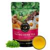 TEACURRY ThyroHerbal Tea - Tè sfuso da 50 grammi | Tè per la cura della tiroide - Supporto per affrontare i problemi di bilanciamento dei livelli di TSH, T3, T4 Gestisci il peso