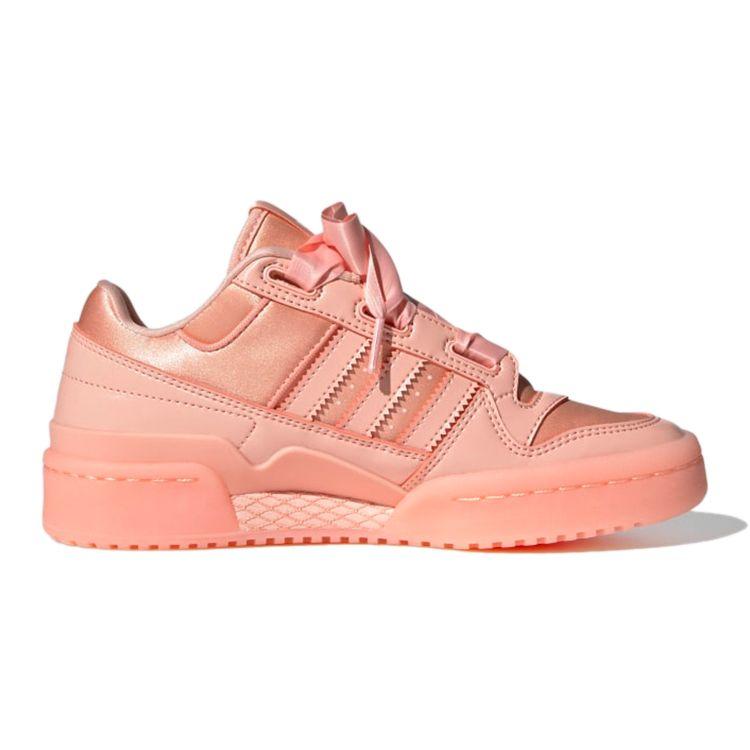 Adidas Originals Forum Satin Low Kids Sneakers Coral-Pink FY8823