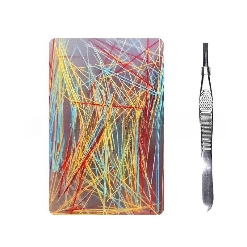 Cross-Border Silicone Skin Picking Fidget Toys - Stress & Sensory Relief 9x6 cm, 65g