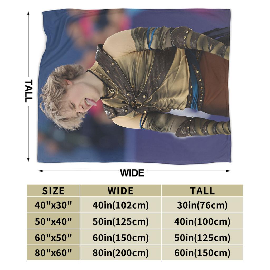 Ilia Malinin Blanket Warm Soft  Throw Blanket Winter Kids Adults Living Room Camping Bedspread