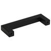 Cabinet Handles 10 pcs Black 96 mm Stainless Steel