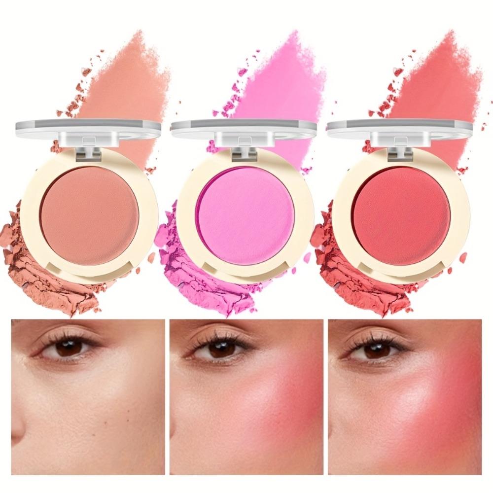 Natural-looking Matte Blush Cream In 12 Shades for Bare Makeup Look