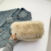 Autumn and Winter Fashi Ccise Underarm Bag Casual Cute Plush Temperament Shoulder Bag 2026 New Solid Sweet Women's Tote Bags