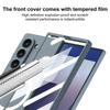 Luxury Magnetic Wireless Charging Rugged PC Case For Samsung Galaxy Z Fold 7 6 5 Full-pack Screen Front HD Film Shockproof Cover