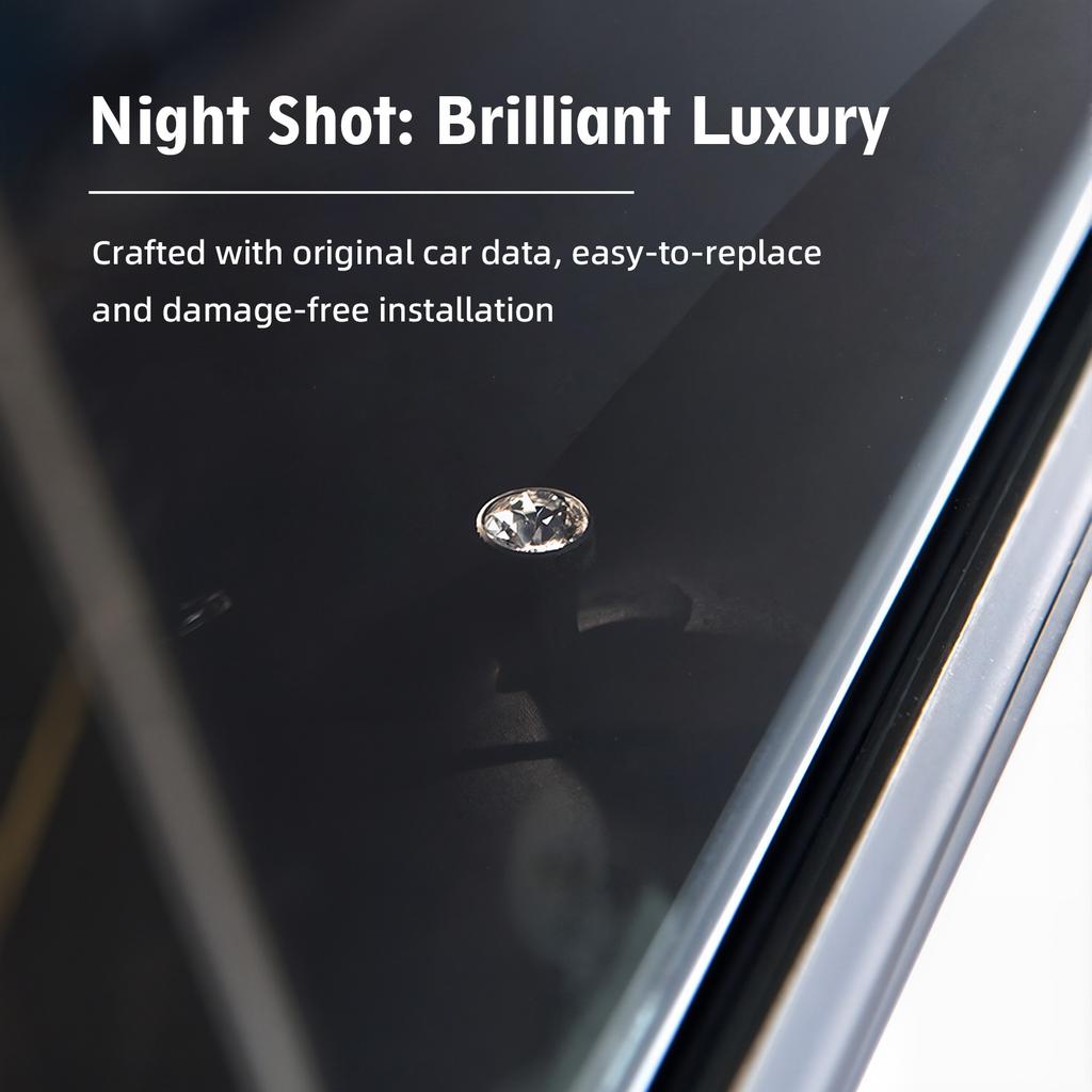 Crystal Door Lock Pin Sturdy Decorative Automotive Accessories For BMW E46 E34 F25 E60 F10 F30 E36 E31 E39 E90 F20 E91 G20 X5