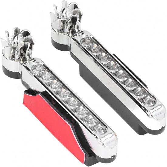 Wind Powered Light Led Energy Car Lights,Car Wind Powered Lighd Energy Power Lighd Powered Exterior Light,2pcs Wind Powered Daytime Running Light 8