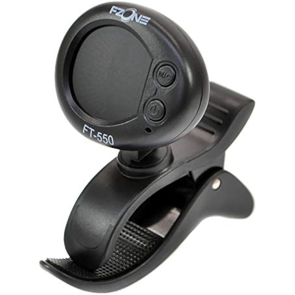 F-ZONE (F-Zone) clip type tuner FT-550 Black