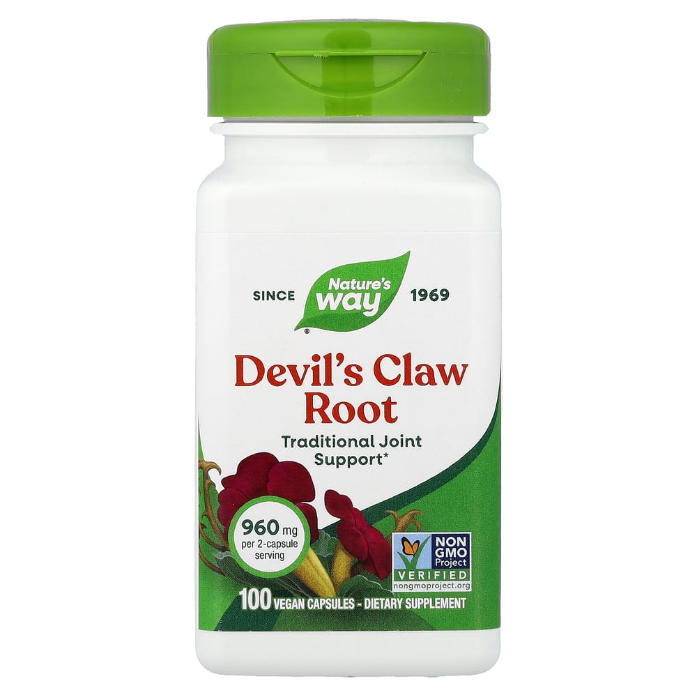 Nature's Way Secondary Root 480 mg Veggie Capsules 100 Counts